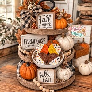 ⤵️🆕Sets of 4 Fake Fall  Oreos cookies| Faux cookies | False Oreos cookies …